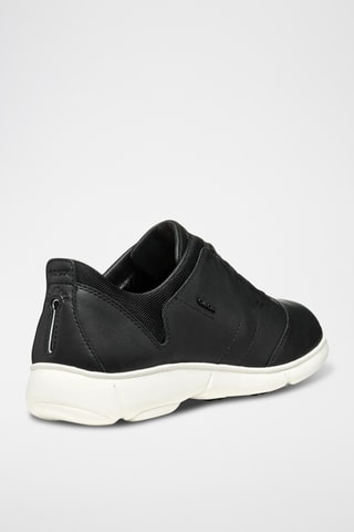 Slip-on de piel Nebula 2.0 - Negro