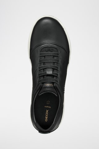 Slip-on de piel Nebula 2.0 - Negro