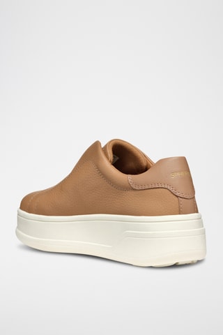Slip-on de piel Spherica - Beige