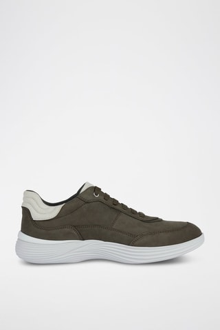 Zapatillas de piel Fluctis - Caqui