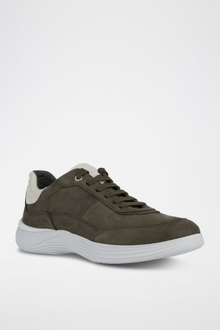 Zapatillas de piel Fluctis - Caqui