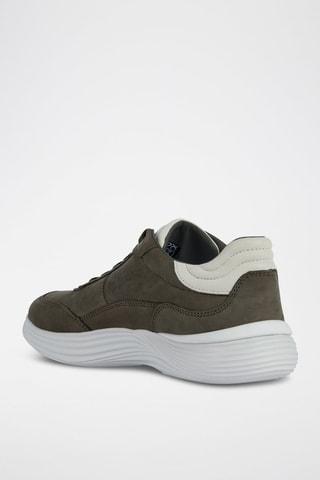 Zapatillas de piel Fluctis - Caqui