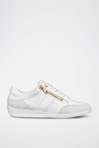 Zapatillas de nobuk Myria - Blanco