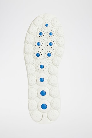 Zapatillas de piel caprina con plataforma Spherica - Celeste