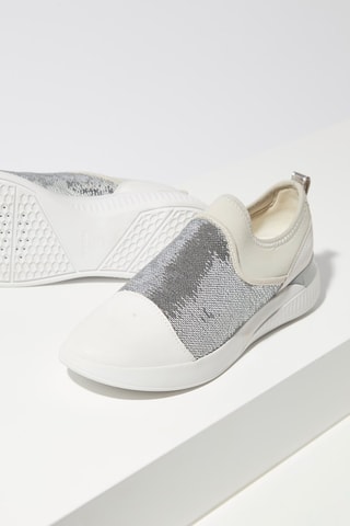 Slip-on de piel - Blanco