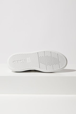 Zapatillas con plataforma Ottaya  - Blanco y plateado