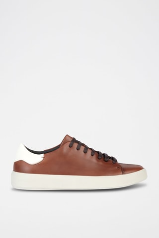 Zapatillas de piel Velletri - Camel