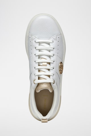 Zapatillas de piel Dalyla - Blanco