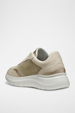 Zapatillas Plummery - Dorado y crudo