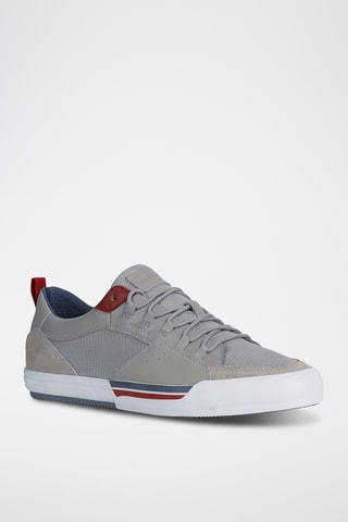 Baskets en cuir Kaven - Gris clair
