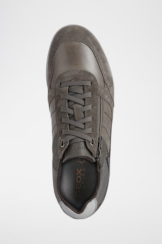 Baskets en cuir Renan - Gris