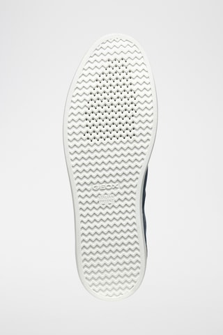 Zapatillas de piel bovina nobuk Serifos - Celeste