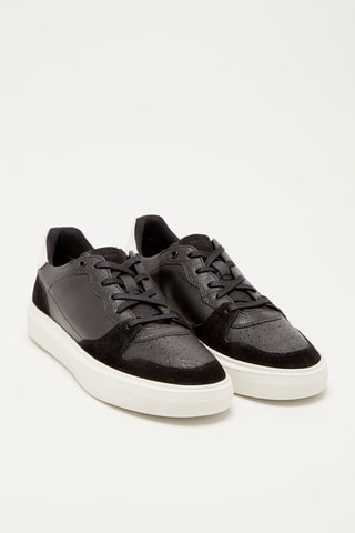 Baskets en cuir Deiven Noir