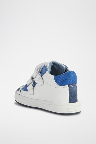 Baskets montantes en cuir Biglia - Blanc