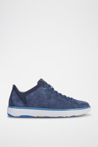 Baskets en cuir Nebula - Bleu cobalt