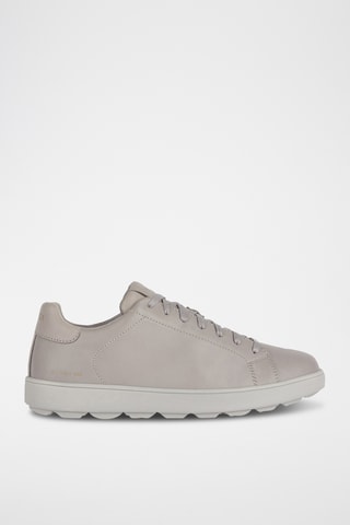 Baskets en cuir Spherica - Gris clair