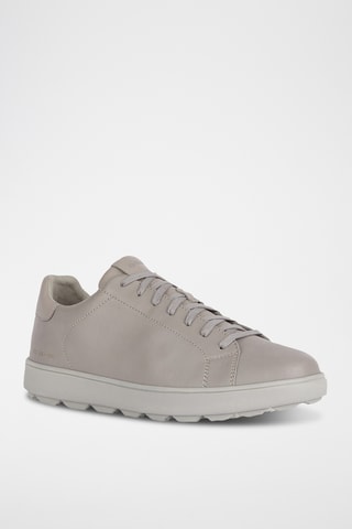 Baskets en cuir Spherica - Gris clair