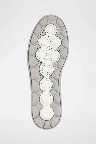 Baskets en cuir Spherica - Gris clair