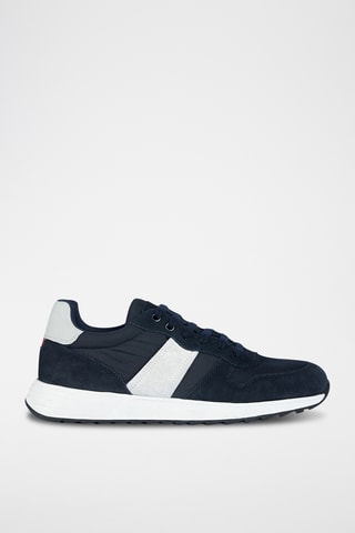 Zapatillas de nobuk Molveno - Azul marino