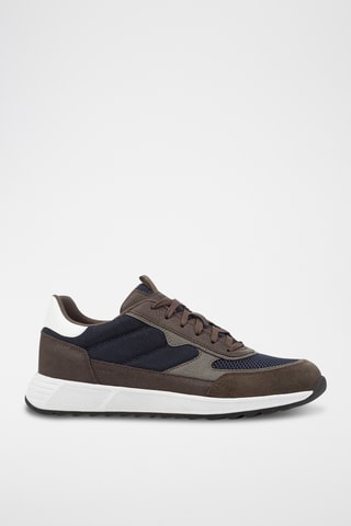 Zapatillas de piel Molveno - Caqui