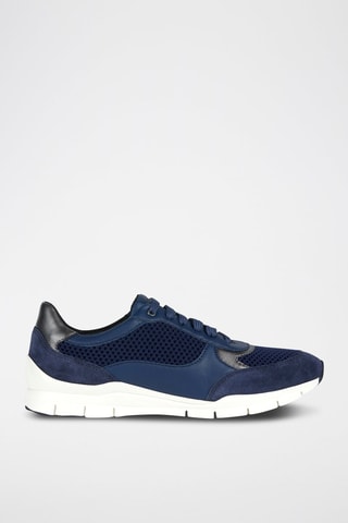 Zapatillas de piel Sukie - Azul