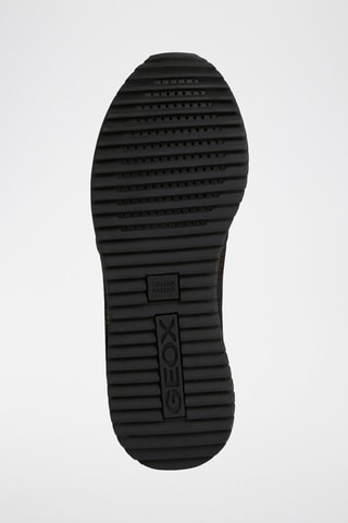 Zapatillas de piel caprina Doralea - Violeta y burdeos