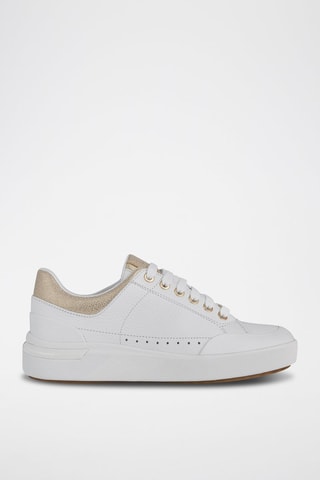 Zapatillas de piel Dalyla A - Blanco