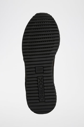 Zapatillas de piel caprina Doralea - Marrón y negro