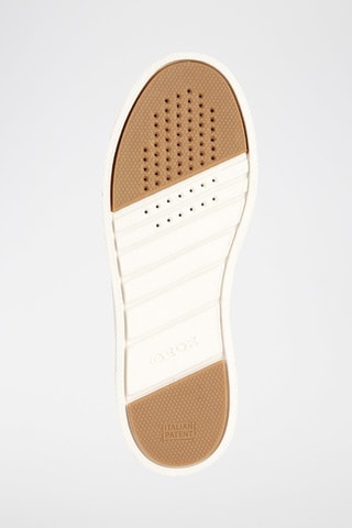 Zapatillas de piel con plataforma Skyely C - Dorado