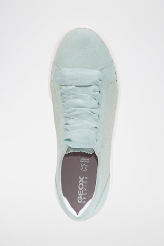 Zapatillas de piel Skyely - Verde agua 