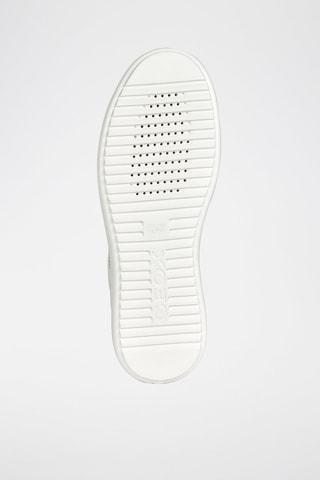Zapatillas de piel napa Pontoise - Blanco y dorado