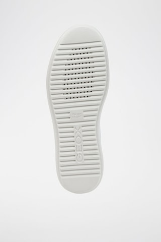 Zapatillas de piel napa Pontoise - Blanco y plateado