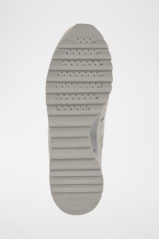 Zapatillas de piel Tabelya - Gris y plateado