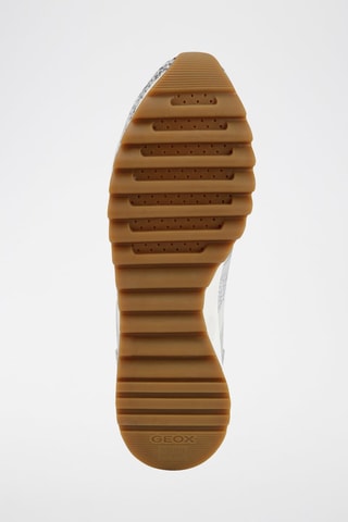 Zapatillas de piel Tabelya - Blanco y plateado