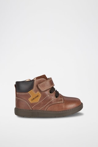 Baskets en cuir - Marron
