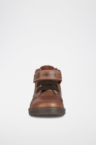 Baskets en cuir - Marron