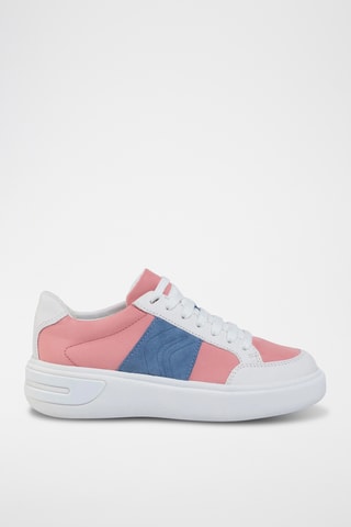Zapatillas con plataforma Ottaya - Coral