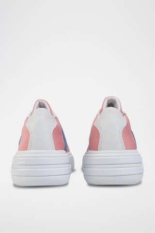 Zapatillas con plataforma Ottaya - Coral
