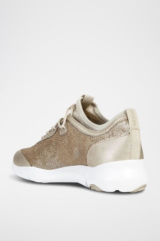 Baskets en cuir Nebula - Doré
