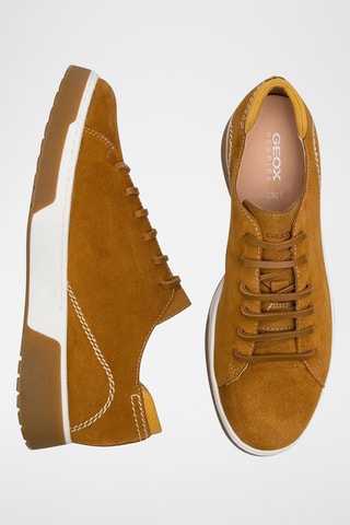 Baskets en nubuck Kapha - Moutarde