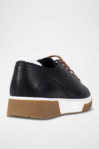 Zapatillas de piel Kapha - Negro