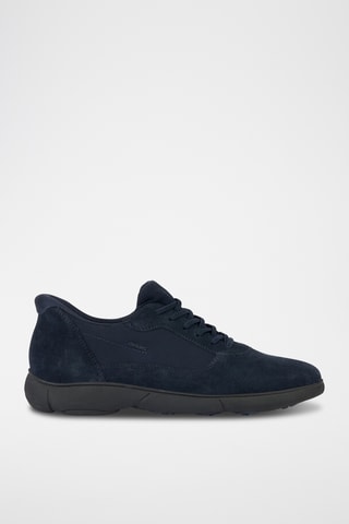 Baskets en nubuck Nebula - Bleu marine