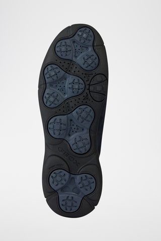 Baskets en nubuck Nebula - Bleu marine