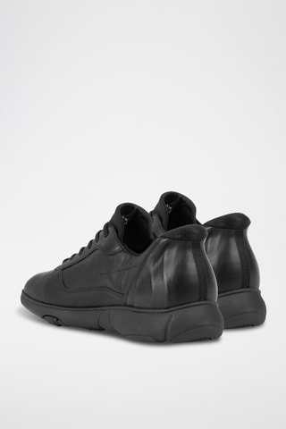 Baskets en cuir nappa Nebula - Noir