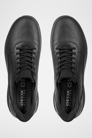 Baskets en cuir nappa Nebula - Noir