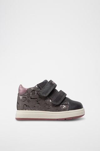 Baskets montantes en cuir Biglia - Gris