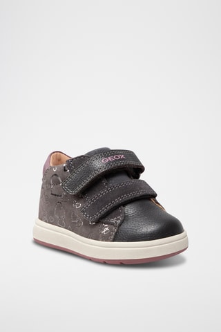 Baskets montantes en cuir Biglia - Gris