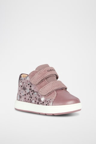 Baskets montantes en cuir Biglia - Rose