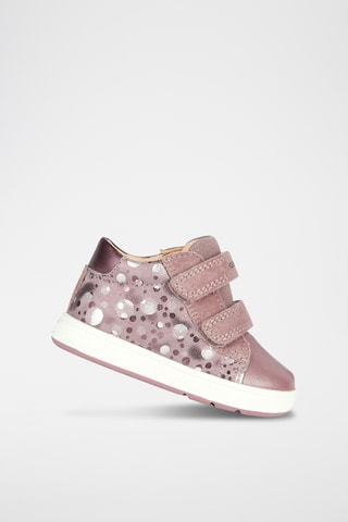 Baskets montantes en cuir Biglia - Rose