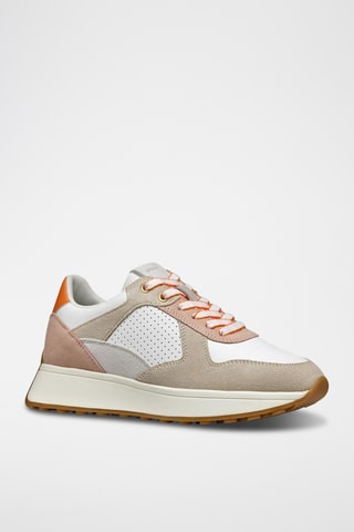 Zapatillas de piel Amabel - Blanco